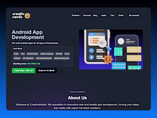 Creativnerds Platform Development