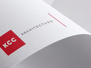 KCC Architecture | Minimalist Brand Design