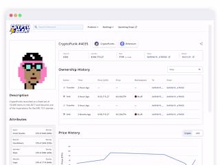 NFT Profile Page Redesign