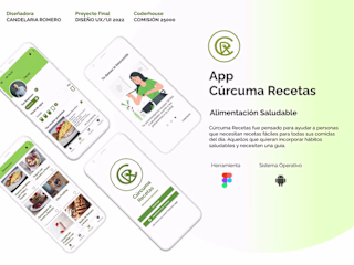 Cúrcuma Recetas | UX/UI on Behance
