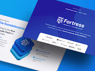 Web3 / DeFi Pitch Deck: Fortress