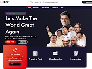 Political Xpert - Website Design