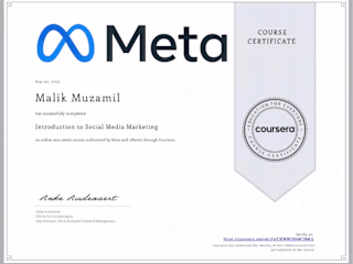 Social Media Management Certification!