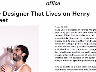 Office Magazine - The Designer That Lives on Henry Street