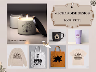 Spooky Merch for Meka | Kittl
