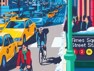 City illustrations - Cityscapes USA