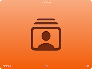 Minimalist portfolio focused on typography