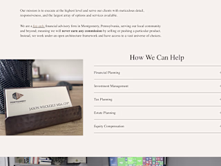 Montgomery Wealth Management - Website Re Design