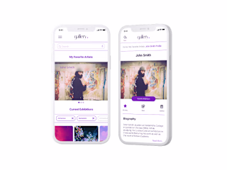 UX Design | Mobile App - Virtual Tour App for an Art Gallery