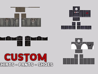 I will design custom roblox clothes for cheap price