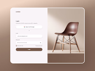 Luxora user onboarding journey
