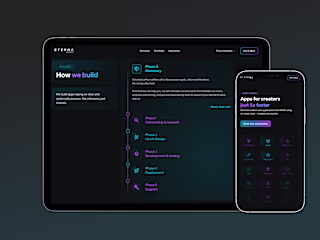 Eterna agency website