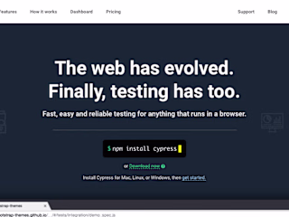 Cypress.io: Messaging/brand strategy, copywriting, case studies