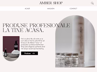 Bun venit la AMBER SHOP. Aici găsești tot ce ai nevoie.