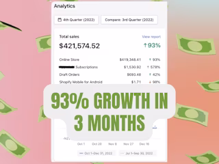 📈 Case Study: 93% Growth in 3 Months 🚀
