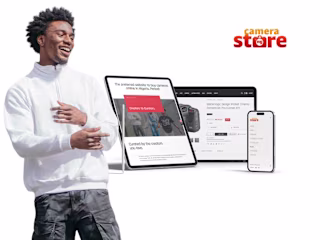 Brand Development and Website Design for Camera Store Nigeria