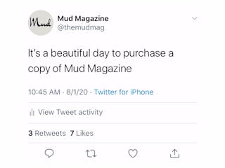 Twitter Manager - Mud Magazine