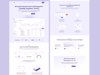 Landing Page for Property Management Solution
