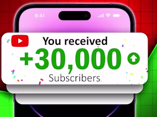 Design and Development of YouTube Subscriber Milestone Graphic