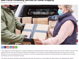 A Blog Post on Best Parcel Forwarding Services