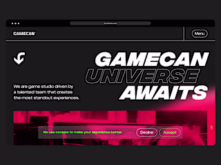 Gamecan — Web Design :: Behance