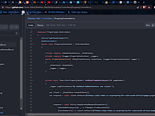 .NET Core Web Application with RESTful API Integration