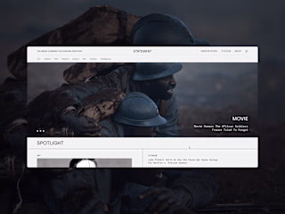 Statement Films - Startup Website Design 