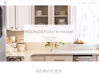 Wix Website Design + Development | Houndstooth Home Transitions