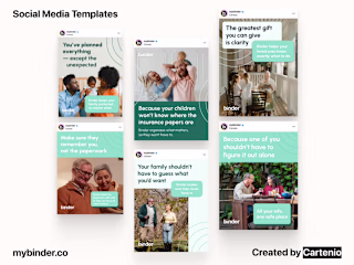 Social Media Templates - Estate Planning Startup
