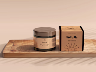 Brand & Packaging design for a Skincare product.