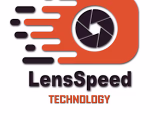 LensSpeed Technology 3d Logo Design Project