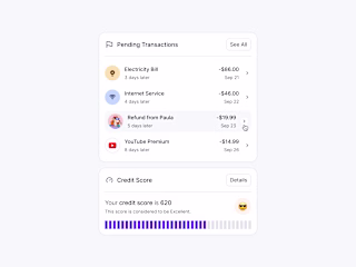 Banking Widgets