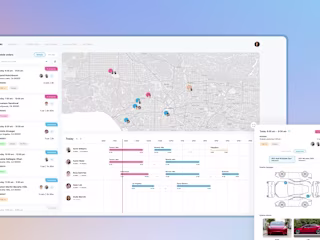 Car detailing business management system