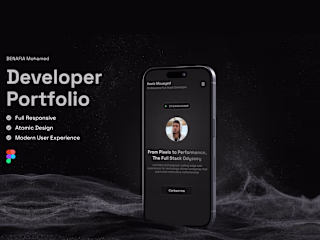 Developer Portfolio :: Behance