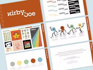 Brand Identity Design and Website Design - Kirby Joe