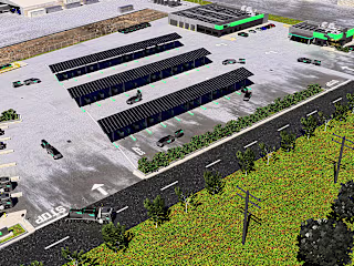 Rendering for Energy Storage Rental Facility