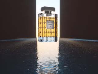 Safari Perfume 3D Product Visualization
