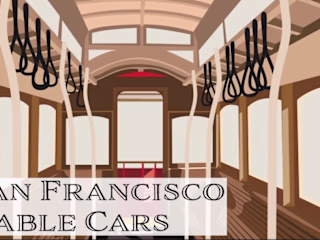 Mock-Up San Francisco Cable Car Ticket