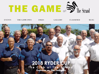 GOLF WEBSITE 