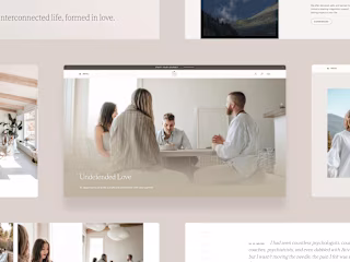Art Direction + Web Design for a Psychedelic Wellness Retreat