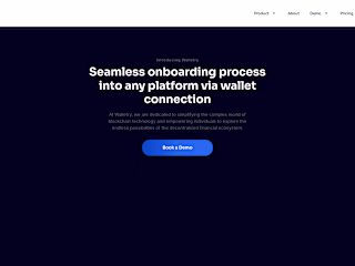 Web3 Wallet Landing Page