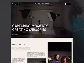 Tograpstudio Website - Design and Development 