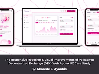 Polkaswap Responsive Redesign & Visual Improvements