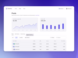 TokenFlow | Crypto Liquidity Pools