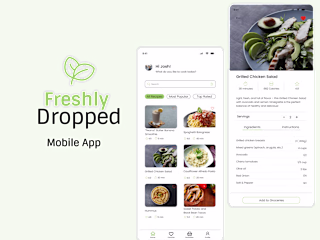 Mobile App Design | Recipe App📱