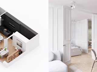 Visualization and Redesign of Small Apartment