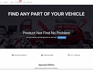 Full Stack Web Application(AutoSpares)