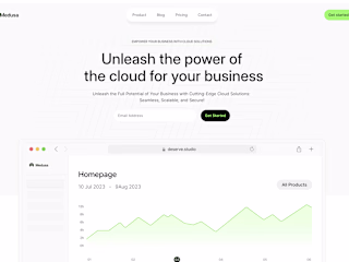 Medusa Saas Framer Template