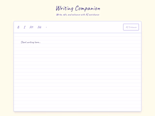 Writing Companion