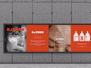 Bather Body Care Brand Identity Design